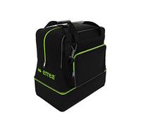 Errea Borsa da Calcio Basic Media Mattschwarz/Verde