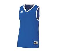 Errea California Canotta Sportiva, Uomo, Azzurro Bianco, L