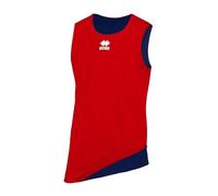 Canottiera double-face Errea Chicago Rouge M