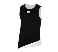 Errea Chicago Double Canotta Sportiva, Uomo, Nero Bianco, M