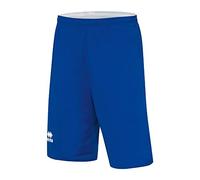 Errea Chicago Double, Pantaloncini Sportivi Unisex Bambini, Azzurro Bianco, XS