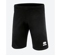 Errea Core Trainingsshorts Genoux - Pantaloni Sportivi pour Enfant Court, Noir, YXS