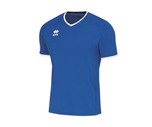 ERREA EM1U0C01500 Lennox Maglia MC AD T-Shirt Azzurro Bianco XL