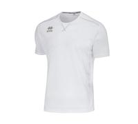 Errea Everton MC Maglietta Sportiva, Unisex Bambini, Bianco, XS