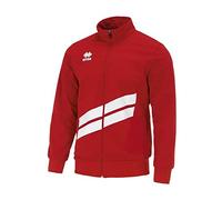 Errea Jim Ad, Giacca Sportiva Uomo, Rosso Bianco, S