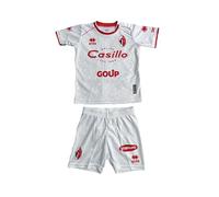 Errea Kit Neonato SSC Bari 1^ Maglia Bianco Rosso (IT, età, 18 Mesi)
