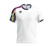 ERREA Paddy Maglia MC T-Shirt, Bianco, L Uomo