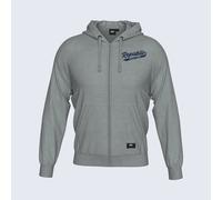Erreà Republic Felpa full zip con cappuccio GFX College da uomo Grey Melange