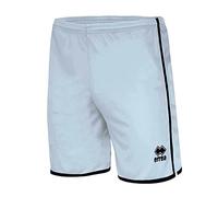 Errea Short Bonn Pantaloncini, Bianco/Blu Oltremare, S Unisex-Adulto