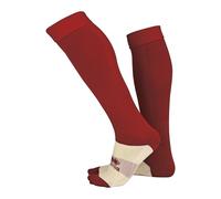 Erreà Transpir Calzettoni protettivi, unisex, per adulti e adolescenti, per calcio, hockey, pallavolo, corsa Misure: 36-44., rosso bordeaux, Taglia unica