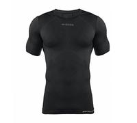 ERREA David Maglia MC AD, T-Shirt Uomo, Nero, S