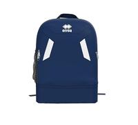 ERREA' ZAINO BOOKER BLU BIANCO CON FONDO RIGIDO allenamento multisport