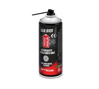 ERRECOM 1000 Miglia BKR 8101 Detergente Freni a Disco Bici ad Asciugatura Rapida, Rimuove Polvere, Olio e Grasso dal Disco e dalla Pinza Freni e Ottimizza la Frenata della Bici, Bombola Aerosol 400 ML