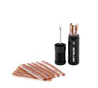 Errecom 1000 Miglia Kit di Riparazione Pneumatici Tubeless per Bici, include 15 stringhe e 1 mini-cacciavite alesatore per riparare le forature