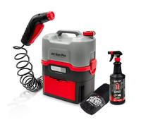ERRECOM 1000 Miglia Kit Pulizia Bici: Jet Gun PRO+ Idropulitrice Portatile a Batteria con Serbatoio Acqua 8 L, BKR 1101 Detergente Bike 1L + Trigger, Bike Cover Protezione per Trasporto e Stoccaggio