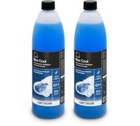 ERRECOM Blue Cool, Liquido Radiatore Blu -10°C/+103°C, antigelo G11 con Pacchetto inibitore Nap Free, Pronto all’Uso, 1 Litro (Confezione da 2)