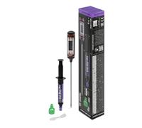 ERRECOM Cool-Shot Ultra Ripristina Efficienza Originale del Climatizzatore, Aria più Fredda, Include Termometro per Verifica Temperatura Prima e Dopo, Siringa 6mL +Adattatore 5/16 SAE (per R410a,R32)