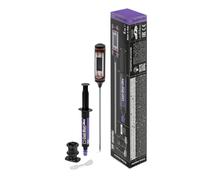 ERRECOM Cool-Shot Ultra Ripristina Efficienza Originale del Climatizzatore Auto, Aria più Fredda, include Termometro per Verifica Temperatura Prima e Dopo, Siringa 6 mL + Adattatore per R134a