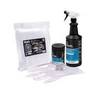 ERRECOM Kit pulizia climatizzatori, include Clima-Net 1L detergente pulizia unità interna e filtri, cover protettiva Wally, A/C Tabs 40 pastiglie climatizzatore ad azione prolungata, guanti inclusi