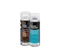 Errecom Total Care - Kit Completo Pulizia e Igienizzazione Climatizzatore Auto e Abitacolo | Pulitore Schiumoso Impianto A/C + Spray Igienizzante Abitacolo One-Shot Oud | 2 x 200 mL