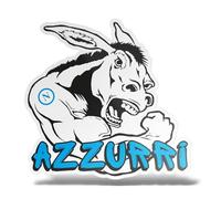 erreinge Sticker Napoli Azzurri Ciuccio Ultras Supporters Adesivo Sagomato in PVC per Decalcomania Parete Murale Auto Moto Casco Camper Laptop - cm 10