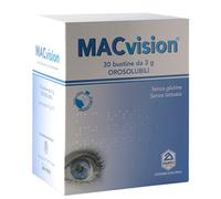 Errekappa Euroterapici - Macvision® Integratore Alimentare Solido a Base di Vitamina C e Vitamina E, Zinco Integratore per il Mantenimento della Normale Capacità Visiva, 30 Compresse da 620gr