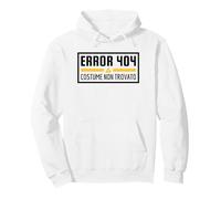 Error 404 Costume Non Trovato Idea Festa in Costume Felpa con Cappuccio