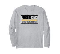 Error 404 Costume Non Trovato Idea Festa in Costume Maglia a Manica