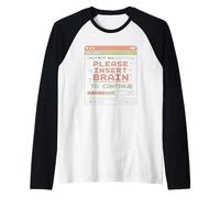 Errore 404 Cervello Non Trovato Inserire Il Cervello Maglia con Maniche Raglan