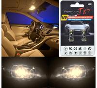 Errore Canbus Luce LED 168 Caldo Bianco Due Lampadine Passo Porta Ricambio Per
