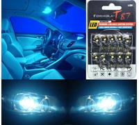 Errore Canbus Luce LED 168 Icy Blu 8000K Ten Lampadine Interno Bagagliaio Cargo