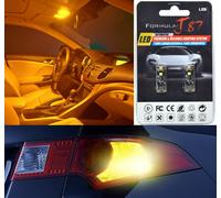Errore Canbus Luce LED 194 Arancione Ambra Due Lampadine Posteriore Side Marker