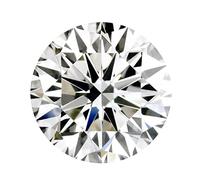 errorpot Moissanite 0,3 CT-10CT Pietre Sciolte D Incolore Vvs1 Chiarezza Rotonda Brillante Lab Taglio Creato Diamante Simulato con Certificato gra-1.5 carats