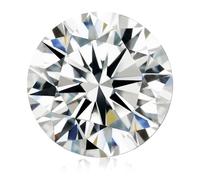 errorpot Moissanite di Diamanti Sciolti D Pietre Gemme VVS1 Incolore Incolore per La Produzione di Gioielli per Le Orecchie Ad Anello A Sospensione, Certificato di Autenticità 0,1CT-4ct-2.0 carats