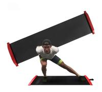 errorpot Slide Board - Workout Board for Fitness Training And Therapy with Shoe Booties And Carrying Bag Included-1.8m x 0.5m