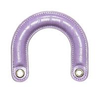 ERRORY 1 tracolla curva in poliuretano per una presa comoda e una facile installazione per donne e appassionati alla moda maniglia di ricambio, Viola