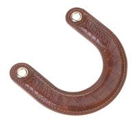 ERRORY 1 tracolla curva in poliuretano per una presa comoda e una facile installazione per donne e appassionati alla moda maniglia di ricambio, Marrone scuro