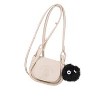 ERRORY Borsa a tracolla da donna in pelle PU color caramella borsa a tracolla palline di peluche messaggeri piccoli acquisti Incontri donne in pelle PU Crossbody palle peluche Messenger a spalla