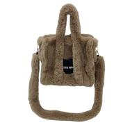 ERRORY Borsa a tracolla di grande capacità per le donne della spalla della peluche borse e borse autunno inverno borse e borse messenger donna peluche borsa a tracolla autunno inverno borsa a tracolla