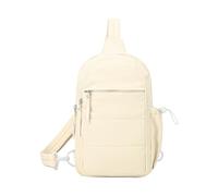 ERRORY Borsa a tracolla unisex per donne e uomini, resistente all'usura, leggera, a tracolla, porta telefono, sport all'aria aperta, tracolla regolabile, Beige, One Size