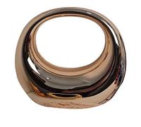 ERRORY Borsa di lusso versatile 2023 Tote Borsa di lusso di grande capacità Borse alla moda Borsa per cellulare per le donne Borsa a secchiello in acrilico colorato, Colore dorato chiaro