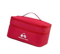 ERRORY Borsa organizzata per emergenze con scomparti a doppio strato, resistente agli strappi, interno impermeabile in poliestere per una risposta rapida nell'ambiente Scatola di emergenza ad accesso