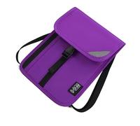 ERRORY Borse da viaggio Portafoglio da collo Porta passaporti di famiglia Organizer Custodia con blocco RFIDS Borse da collo nascoste Donne Uomini