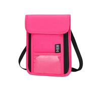 ERRORY Borse da viaggio Portafoglio da collo Porta passaporti di famiglia Organizer Custodia con blocco RFIDS Borse da collo nascoste Donne Uomini