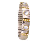 ERRORY Braccialetto elastico con strass scintillanti, delicato ornamento, per donne, elegante braccio, caramella, Misura unica, come descritto