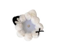 ERRORY Cartone animato orecchie di gatti Photocard Holder carte d'identità manica protettiva scuola cancelleria forniture per donne ragazze regali bella borsa dolore accessori, Bianco e nero, Bellezza