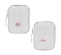 ERRORY Caso di rifornimento medico portatile con struttura anti schiacciamento ed etichette visibili per il campeggio portatile di stoccaggio all'aperto multistrato Carry Case, grigio, M