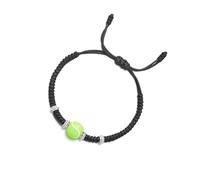 ERRORY Cinturino in resina regolabile ispirato allo sport, realizzato in robusta corda nera, perfetto per persone attive e coppie. Accessorio per il fitness, Misura unica, come descritto