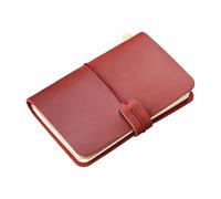 ERRORY Diario di viaggio in pelle ricaricabile stile retrò quaderno di scrittura carta resistente agli strappi Business Meeting Office Companion Leather Travel Notebook