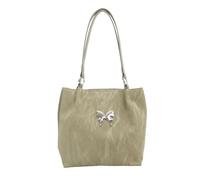 ERRORY Elegante borsa a tracolla estetica modello farfalla versatile colore PU pelle ascelle grande capacità borsa moda PU spalla, Verde, One Size